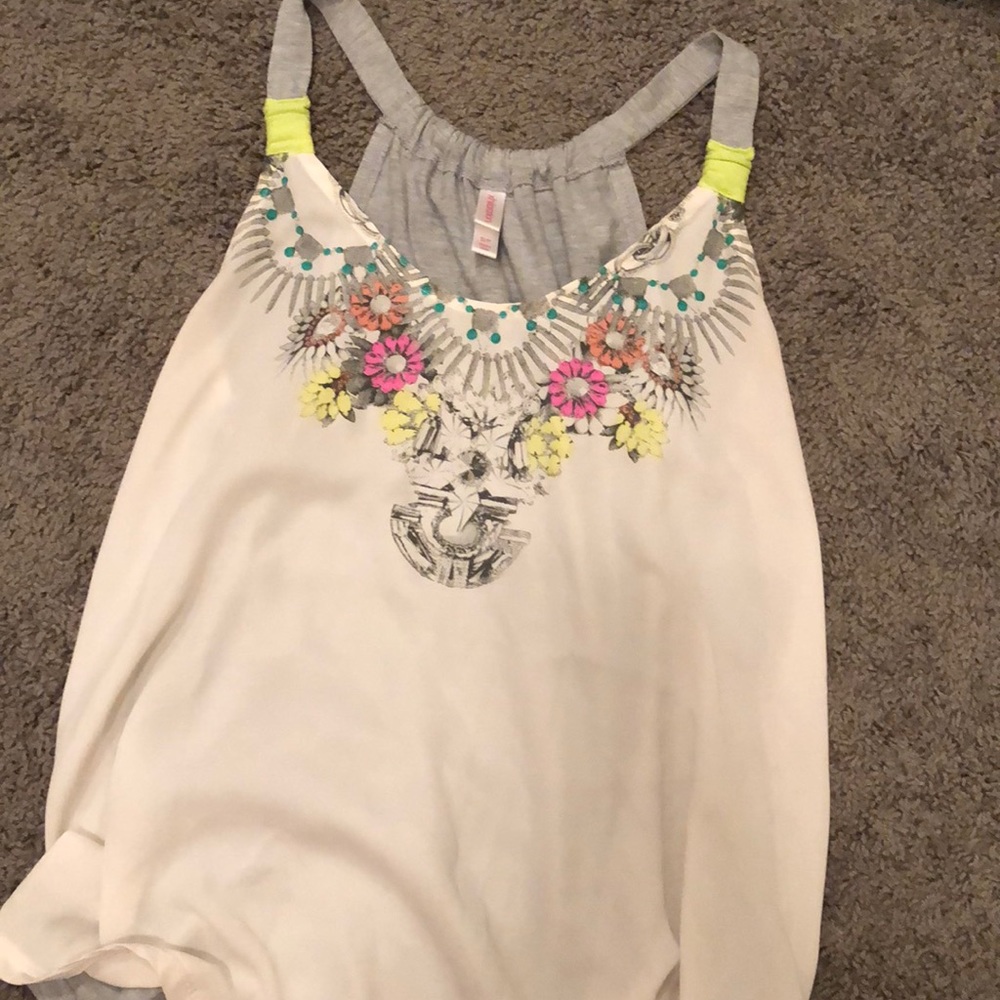 Fun bright color top